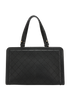 Label Click Tote, &pound;1,800, Handbags, Black, Leather, Back view